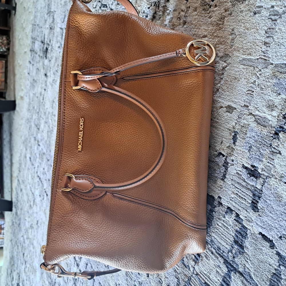 Michael Kors Brown Leather Handbag